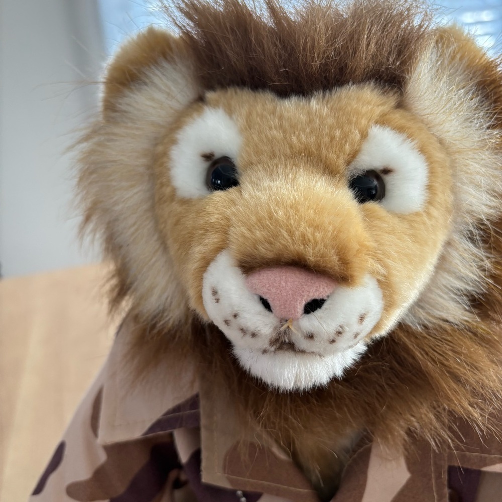 BUILD A BEAR. Military Bear w/Camouflage Uniform. “Roar” Sound in Left Paw. - Picture 2 of 7